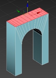 مدلینگ طاق گرد در تری دی مکس