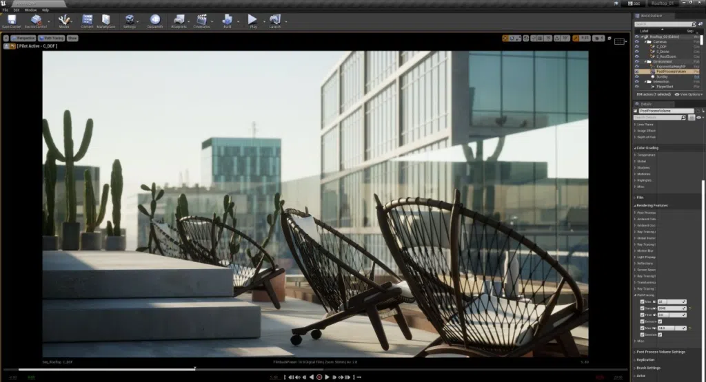 آنریل انجین در معماری