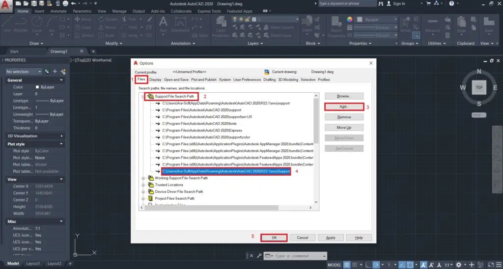 اضافه کردن هاشور به اتوکد