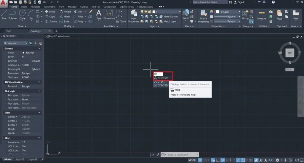 تایپ علامت قطر در اتوکد