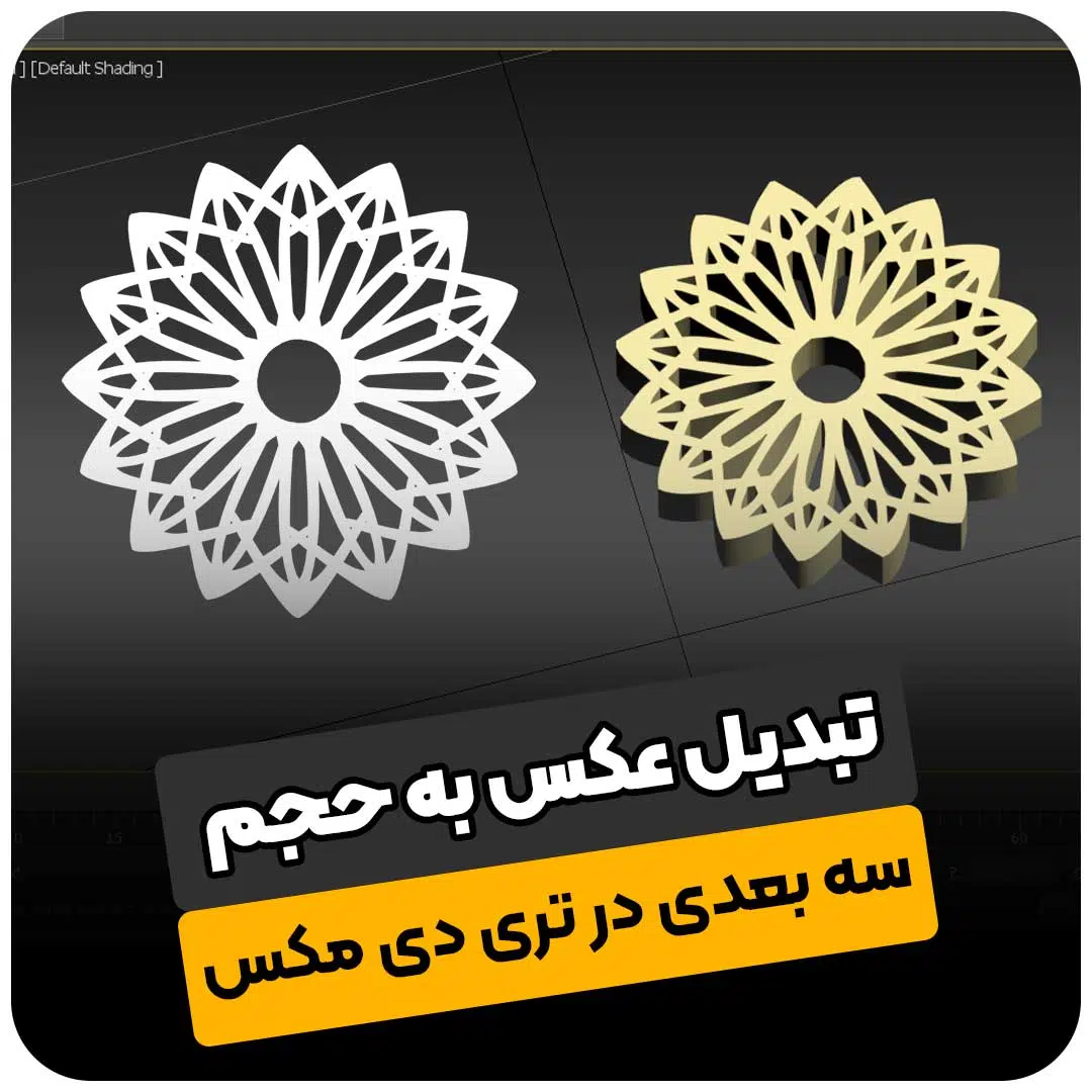 تبدیل عکس دو بعدی به حجم سه بعدی